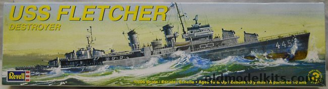 Revell 1/306 USS Fletcher Destroyer - With Hull Numbers for Any Fletcher Class DD, 85-3021 plastic model kit